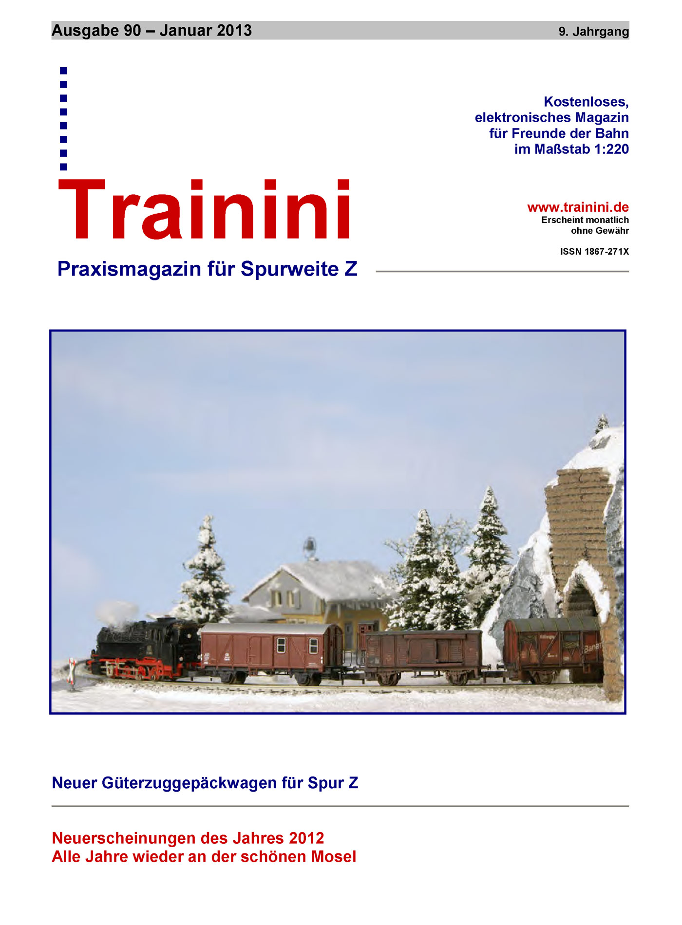 Trainini Ausgabe Januar 2013