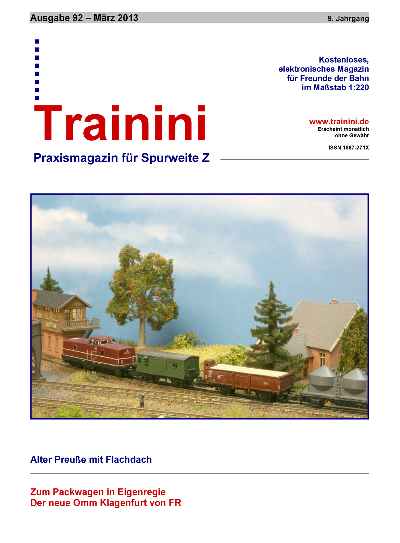 Trainini Ausgabe März 2013