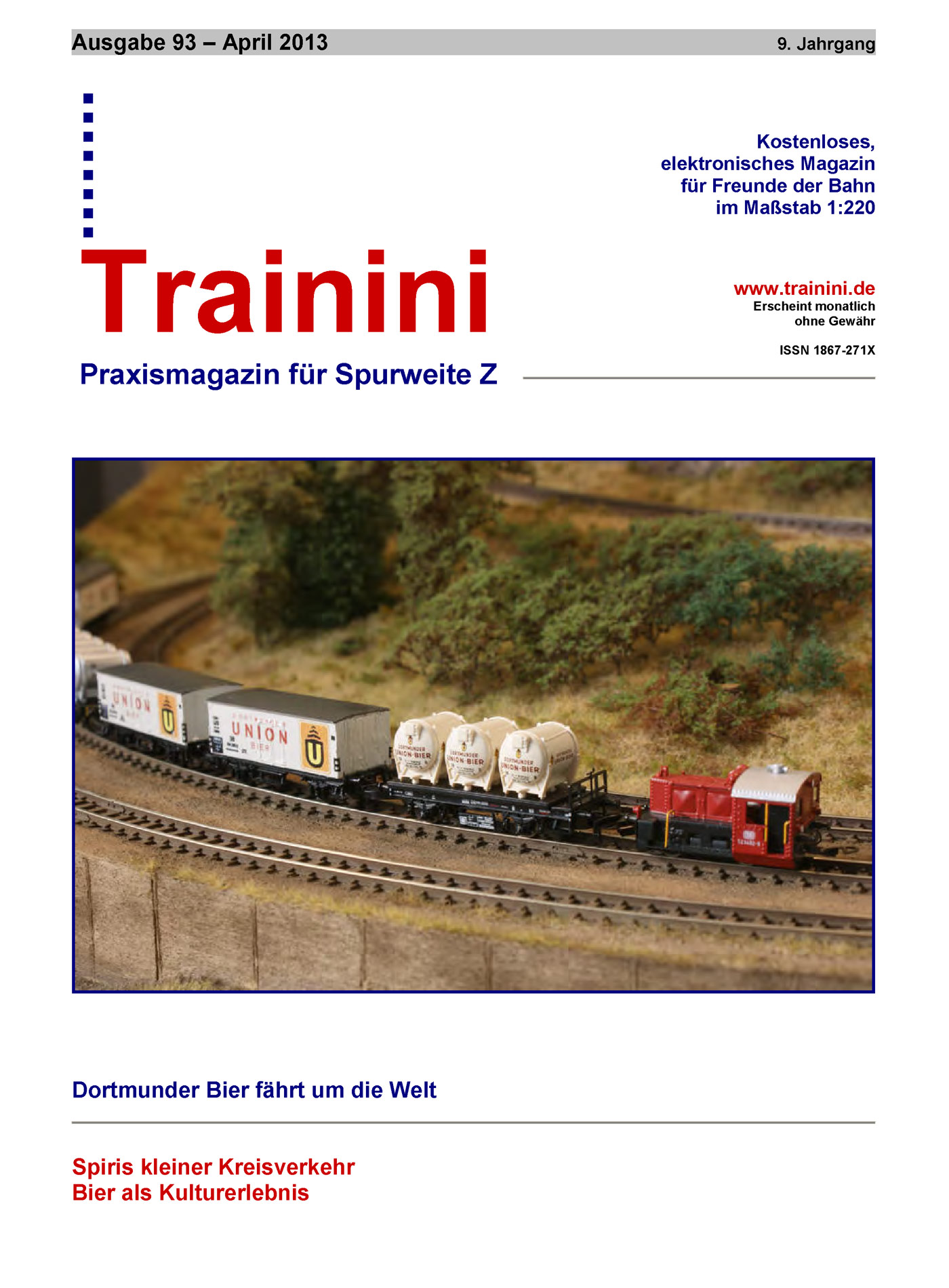 Trainini Ausgabe April 2013