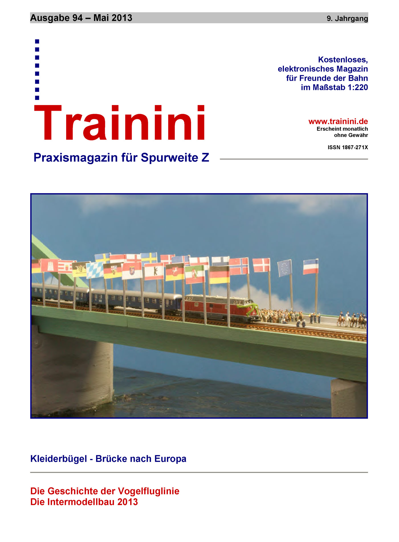 Trainini Ausgabe Mai 2013