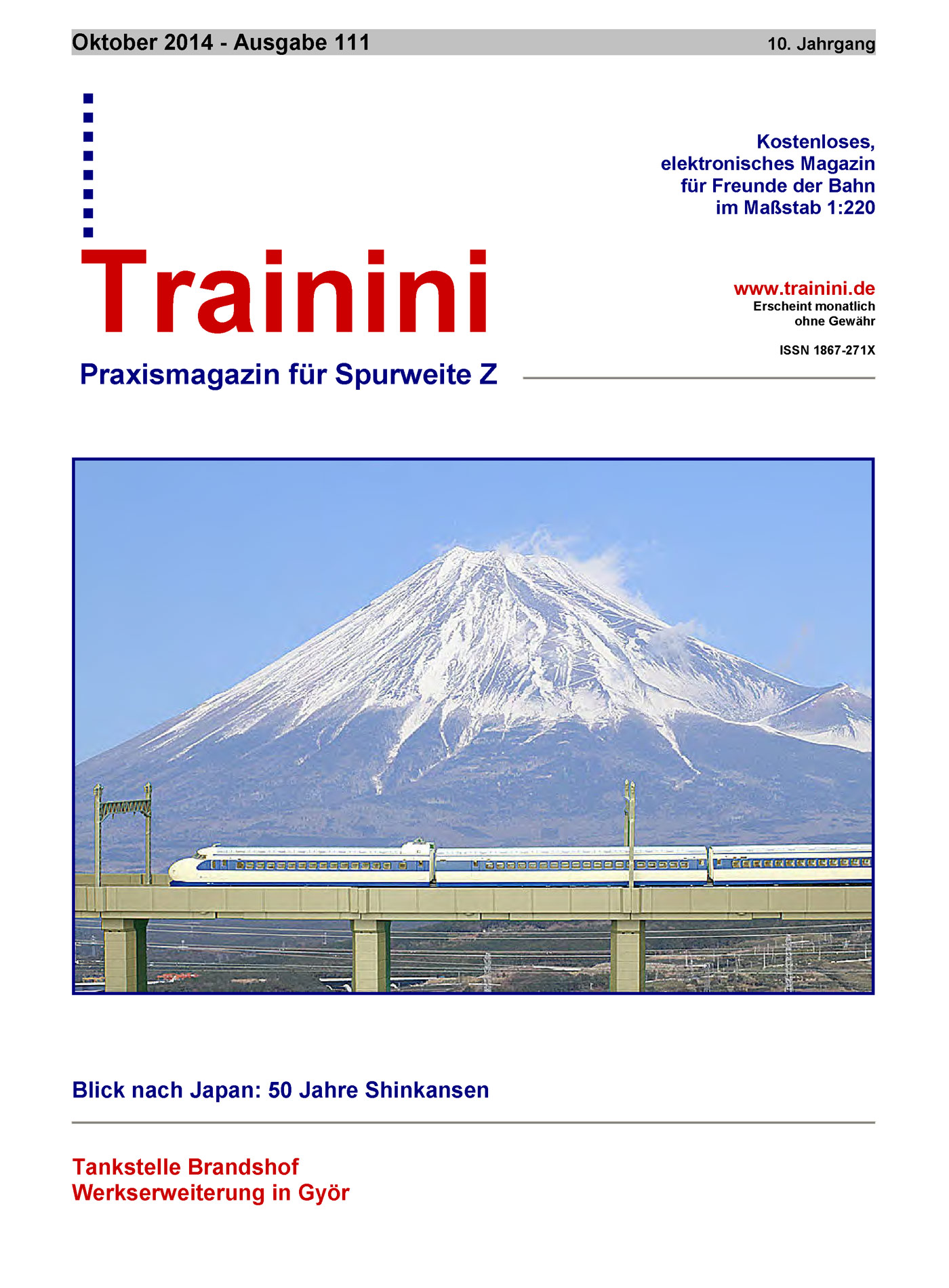 Trainini Ausgabe Oktober 2014