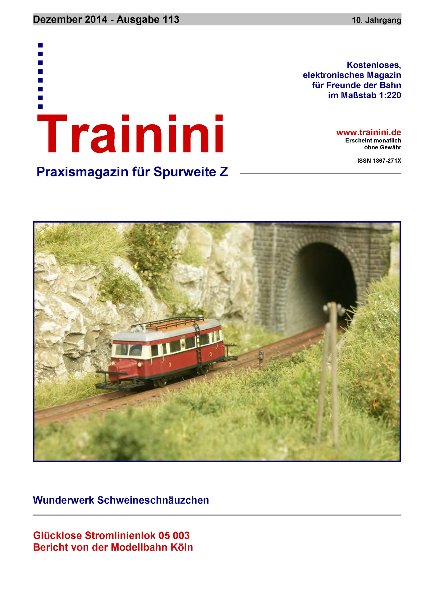 Trainini Ausgabe Dezember 2014