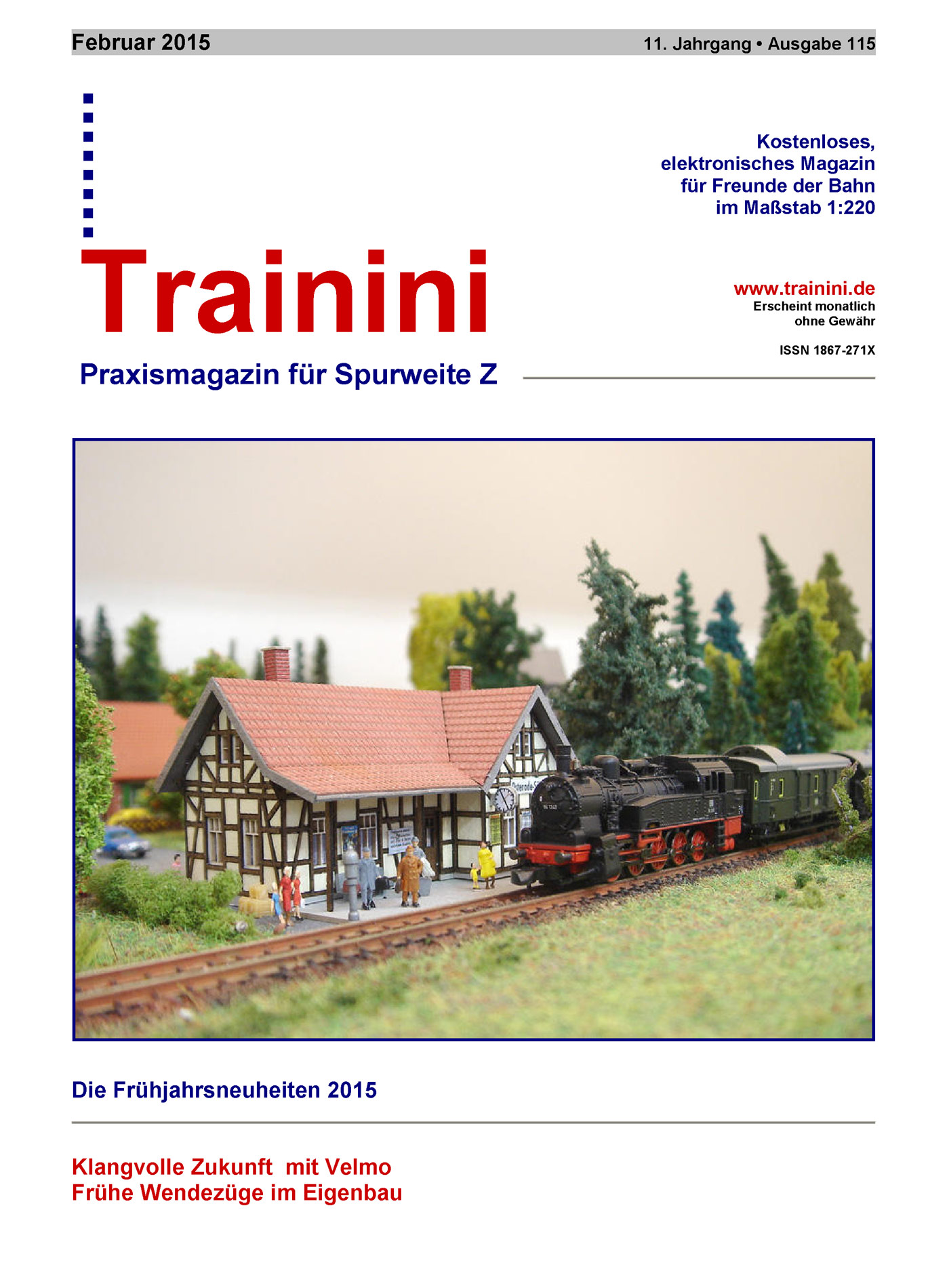 Trainini Ausgabe Februar 2015
