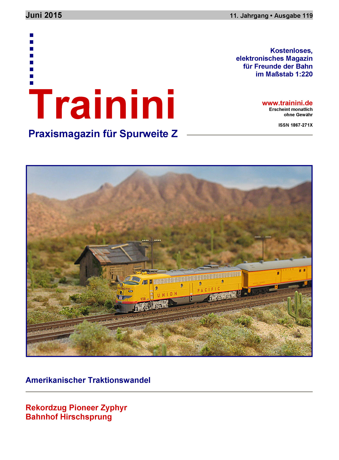 Trainini Ausgabe Juni 2015