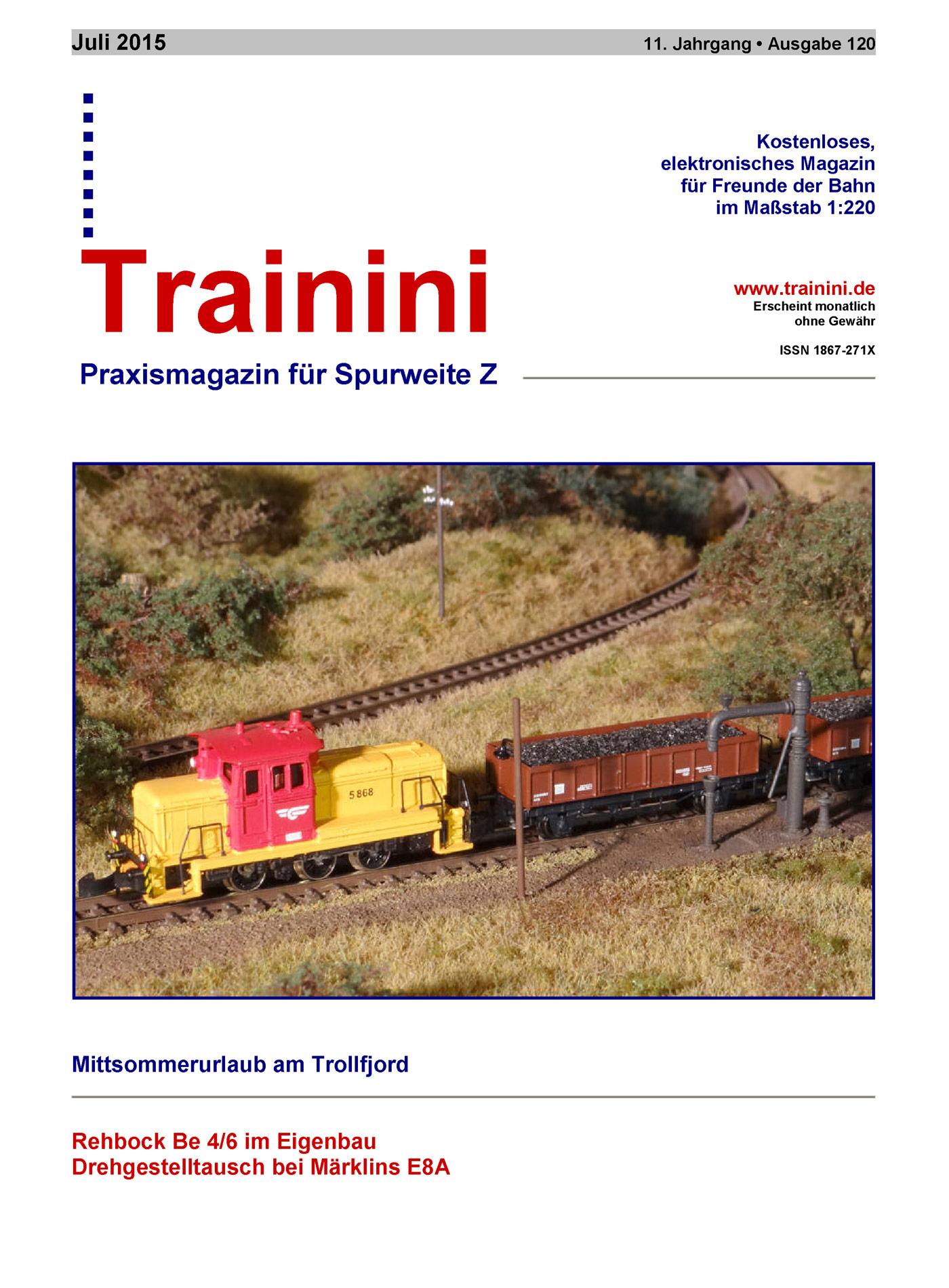 Trainini Ausgabe Juli 2015