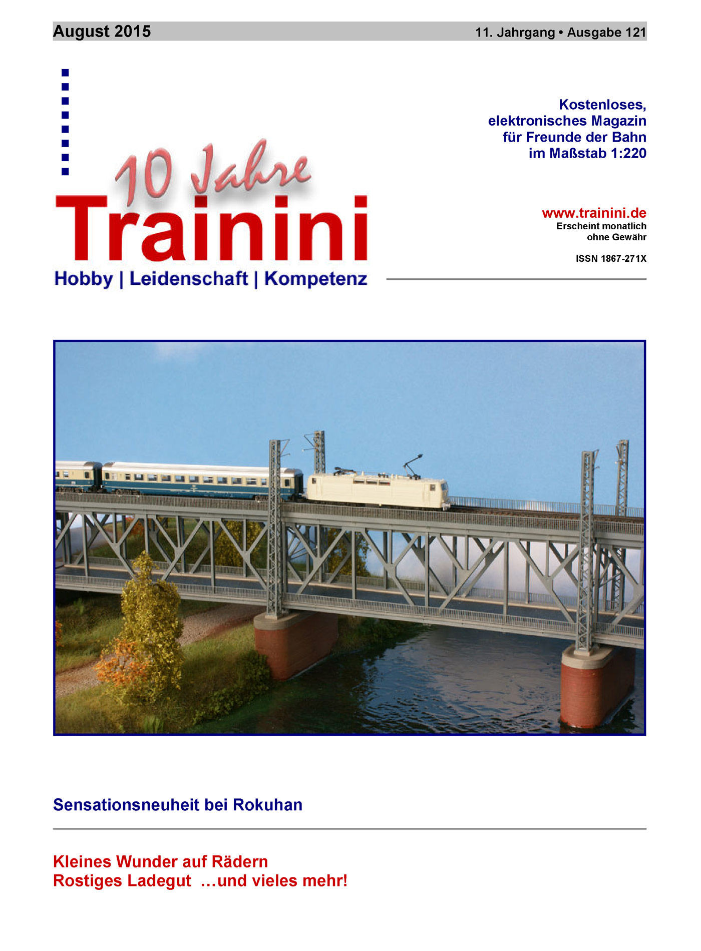 Trainini Ausgabe August 2015