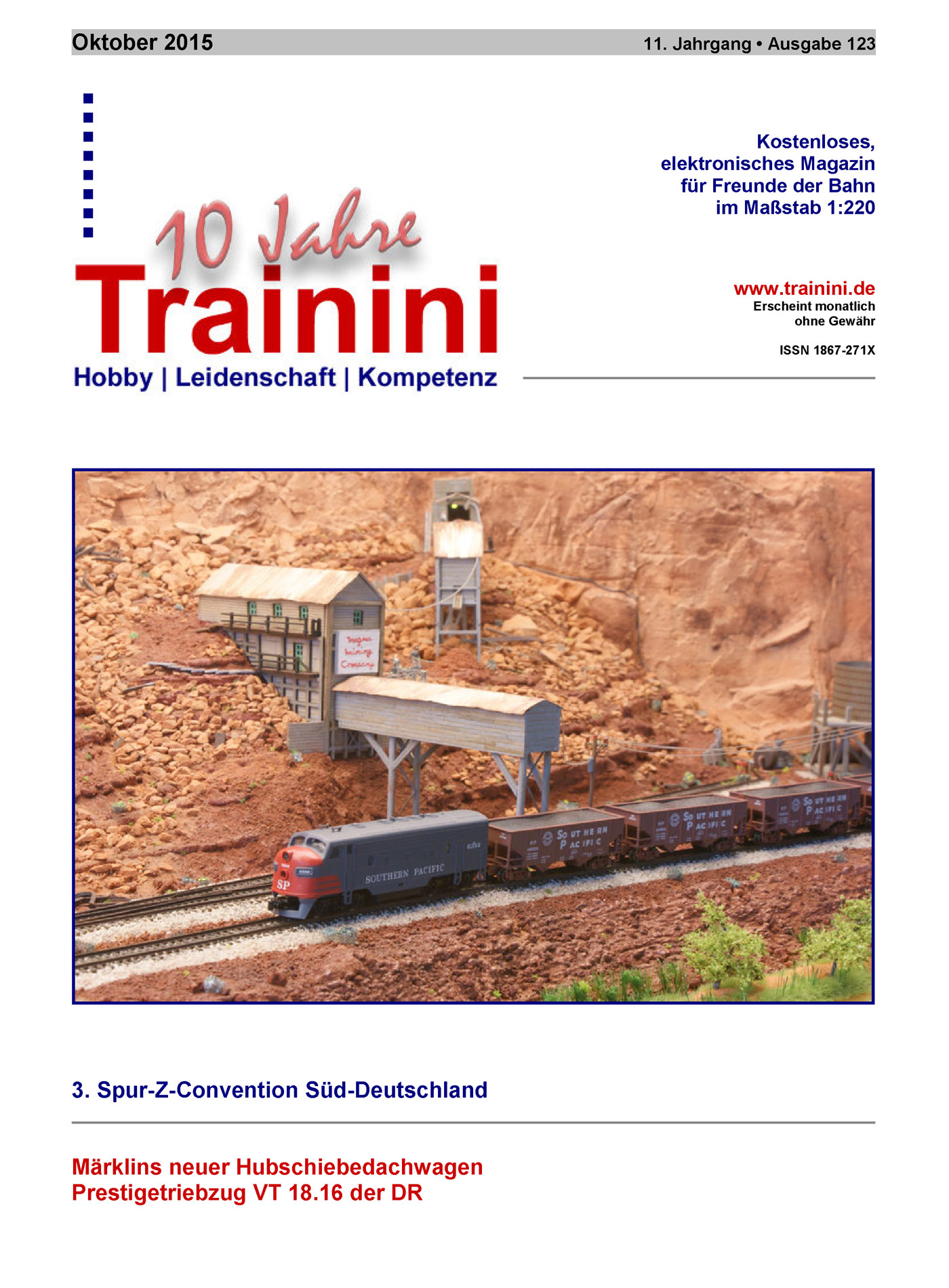 Trainini Ausgabe Oktober 2015
