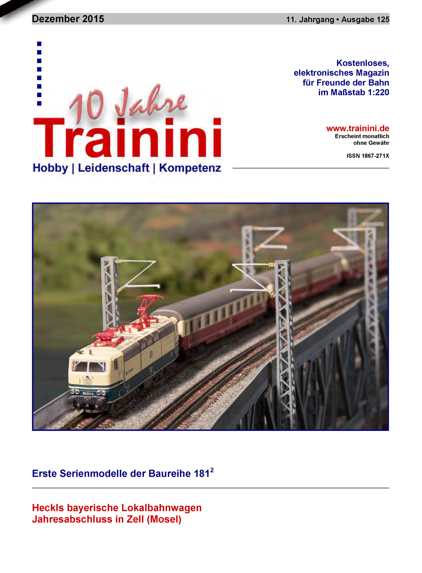 Trainini Ausgabe Dezember 2015