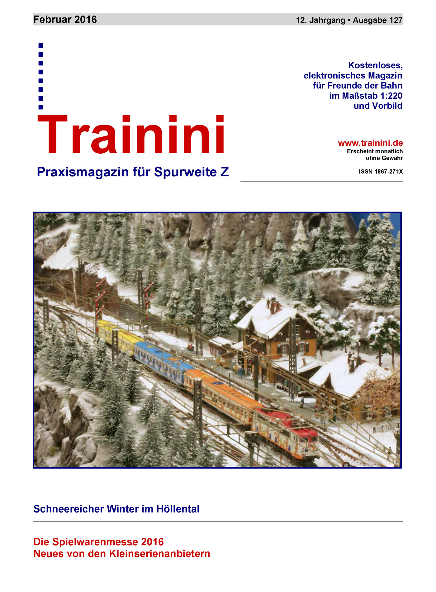 Trainini Ausgabe Februar 2016