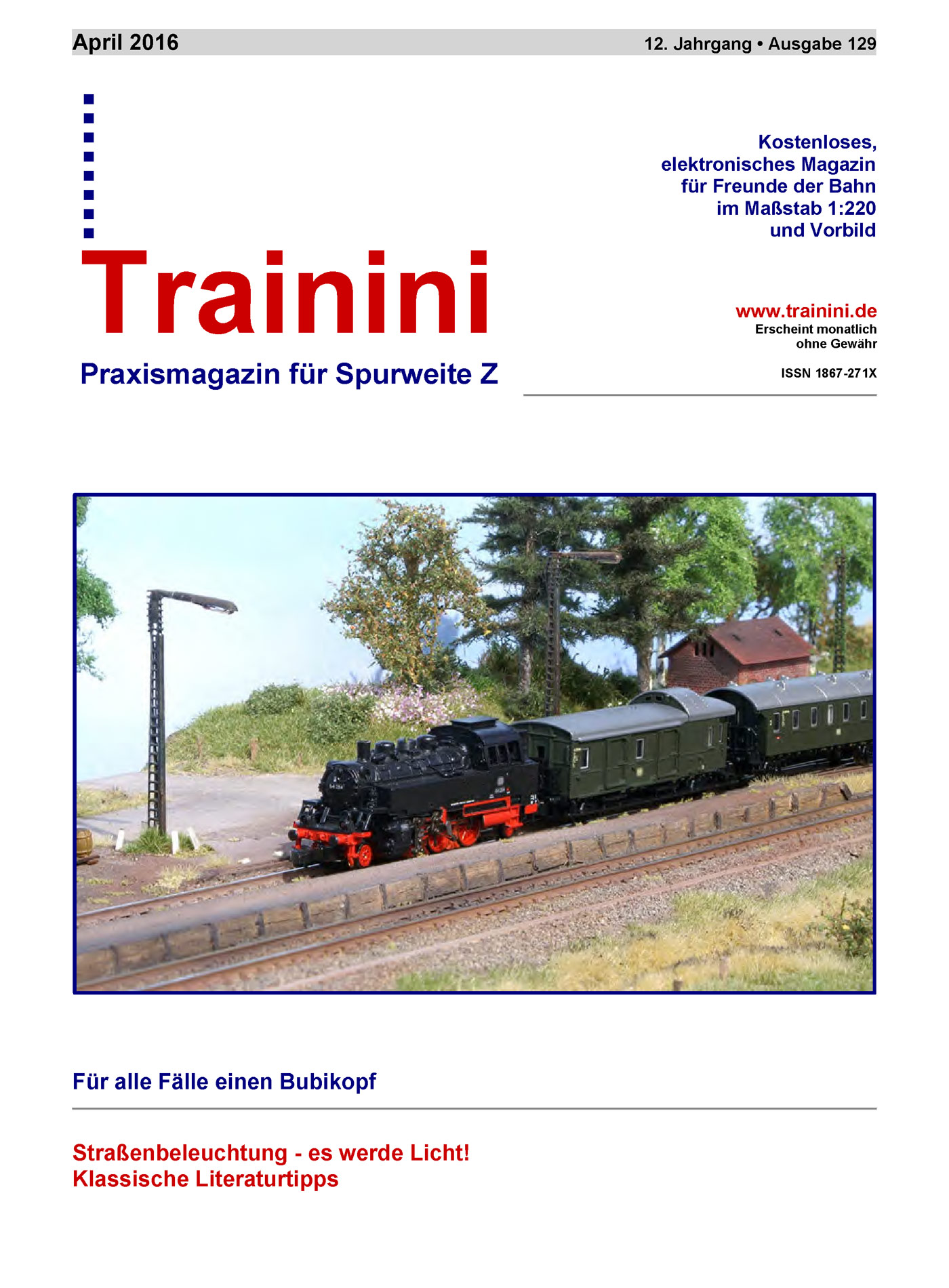 Trainini Ausgabe April 2016