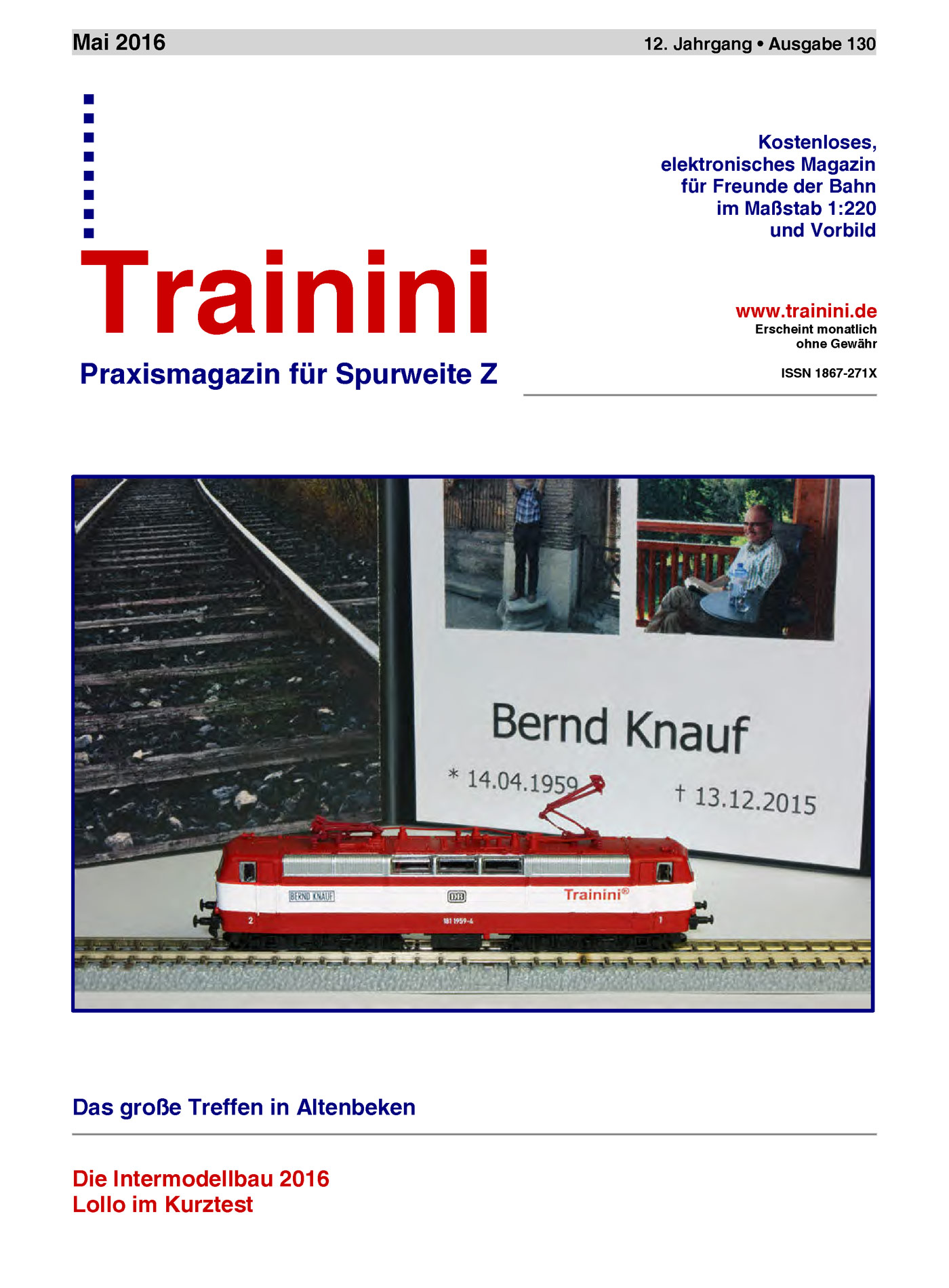 Trainini Ausgabe Mai 2016