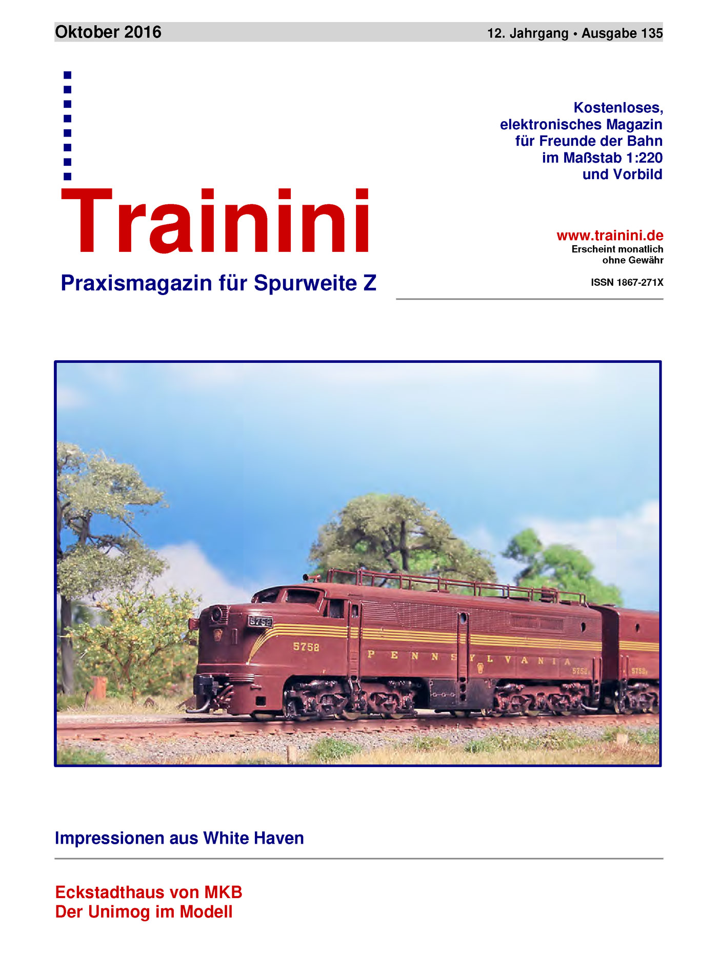 Trainini Ausgabe Oktober 2016