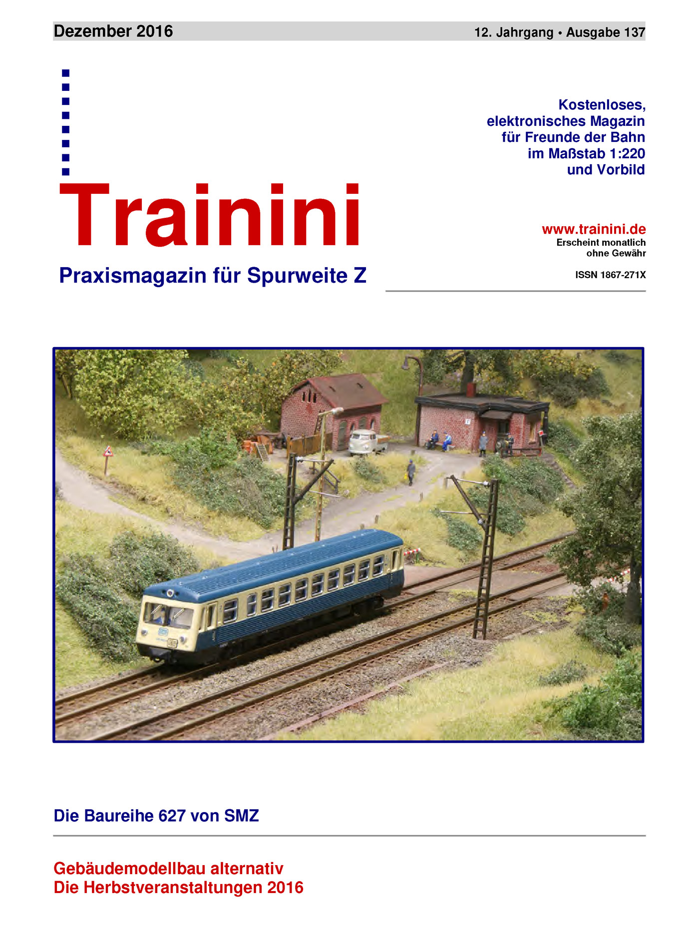 Trainini Ausgabe Dezember 2016