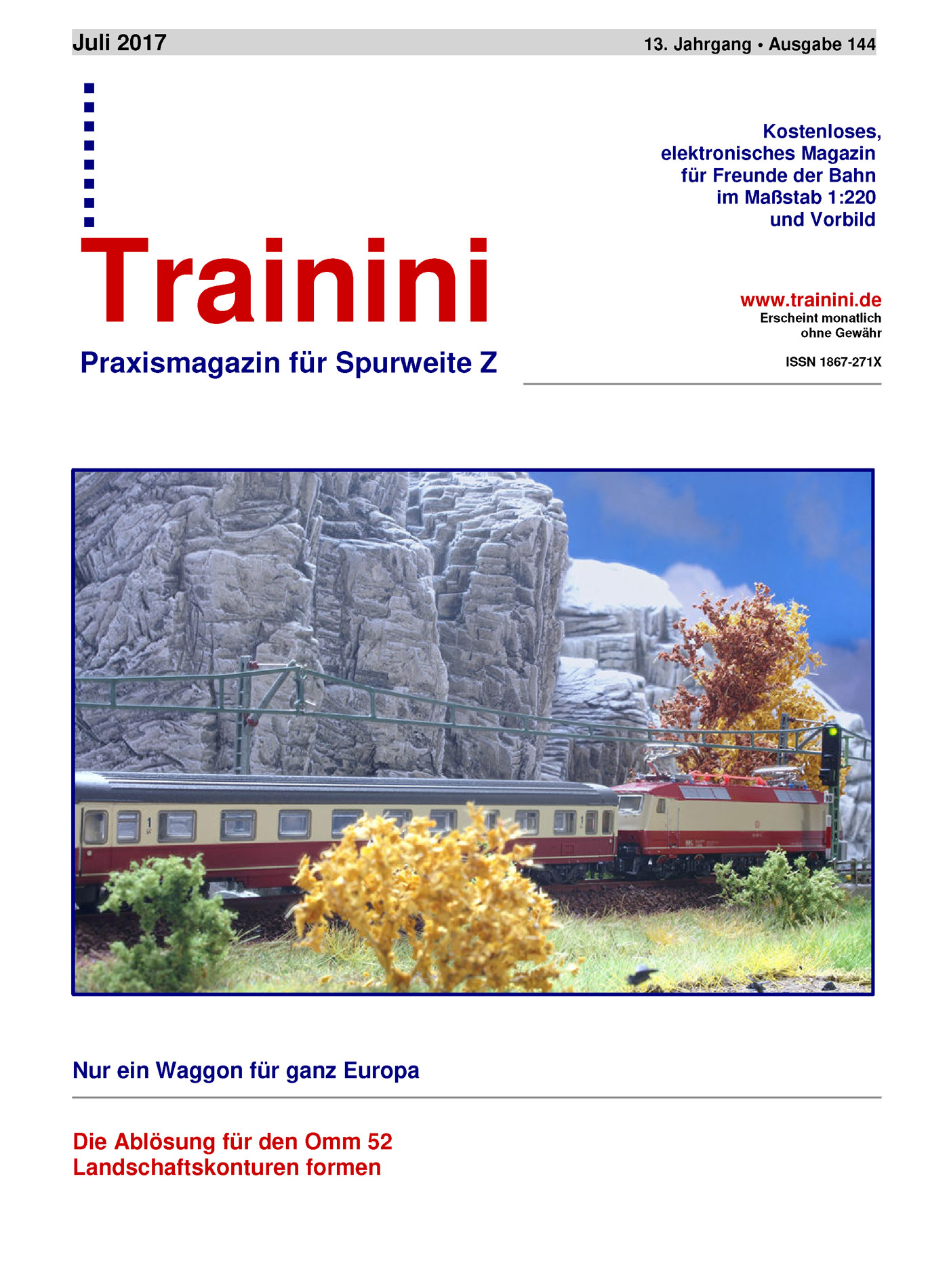Trainini Ausgabe Juli 2017