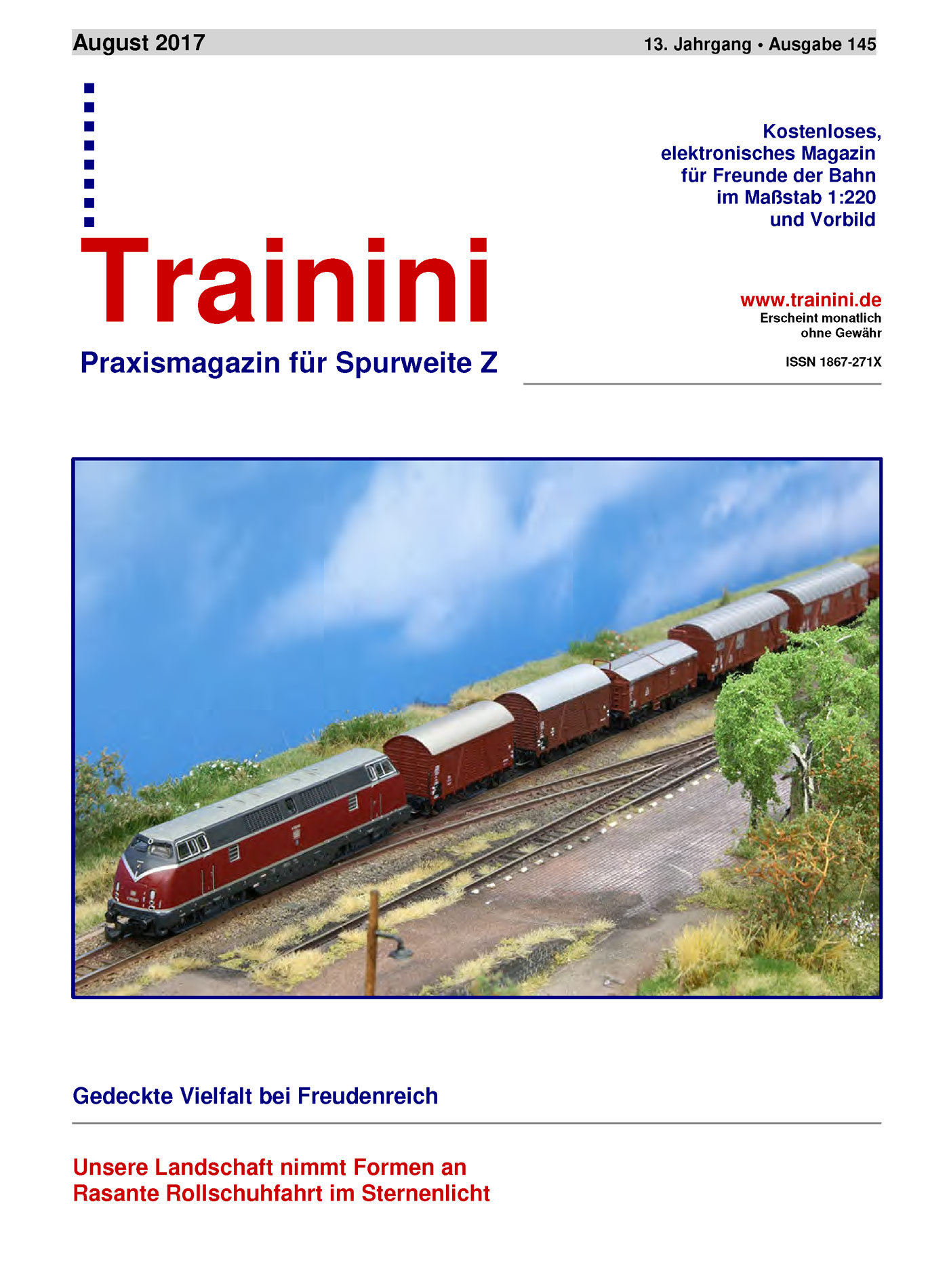Trainini Ausgabe August 2017