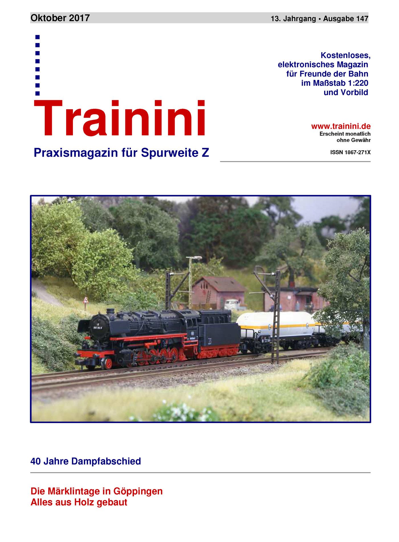 Trainini Ausgabe Oktober 2017