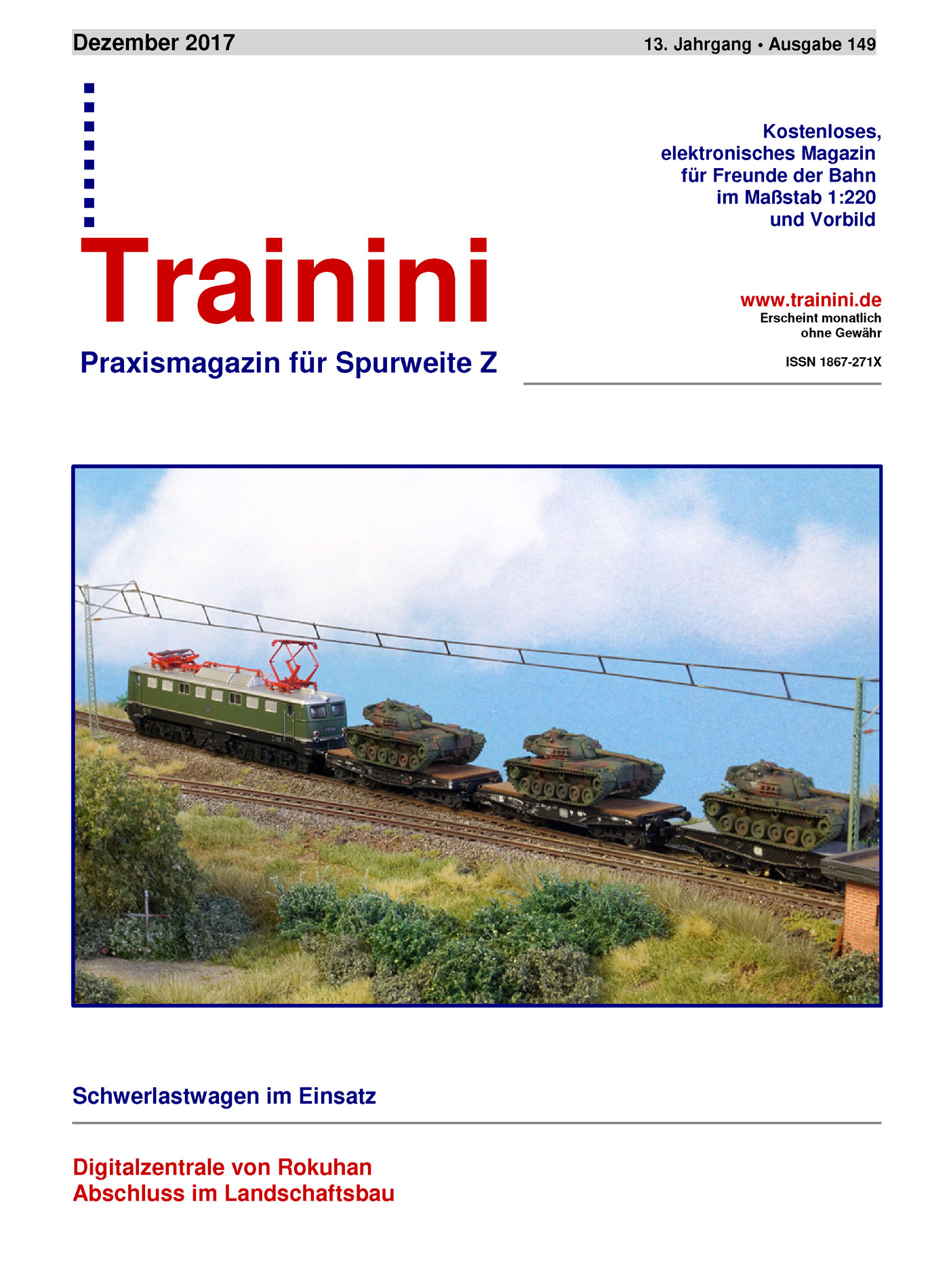 Trainini Ausgabe Dezember 2017