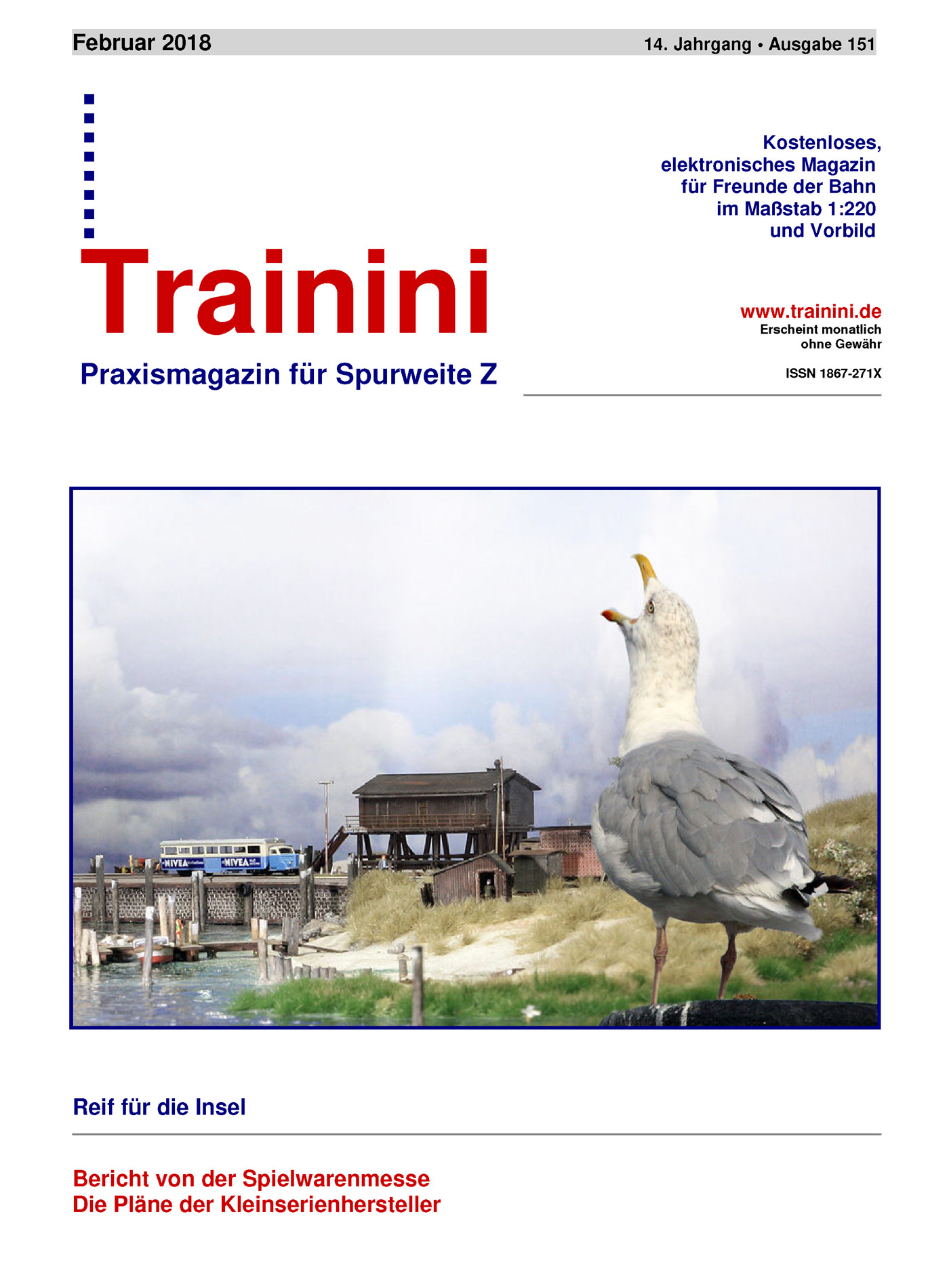 Trainini Ausgabe Februar 2018