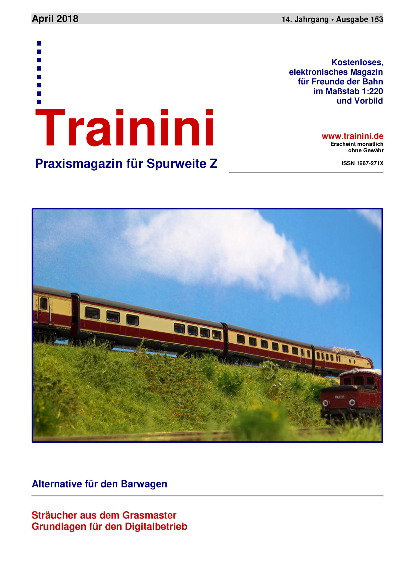 Trainini Ausgabe April 2018