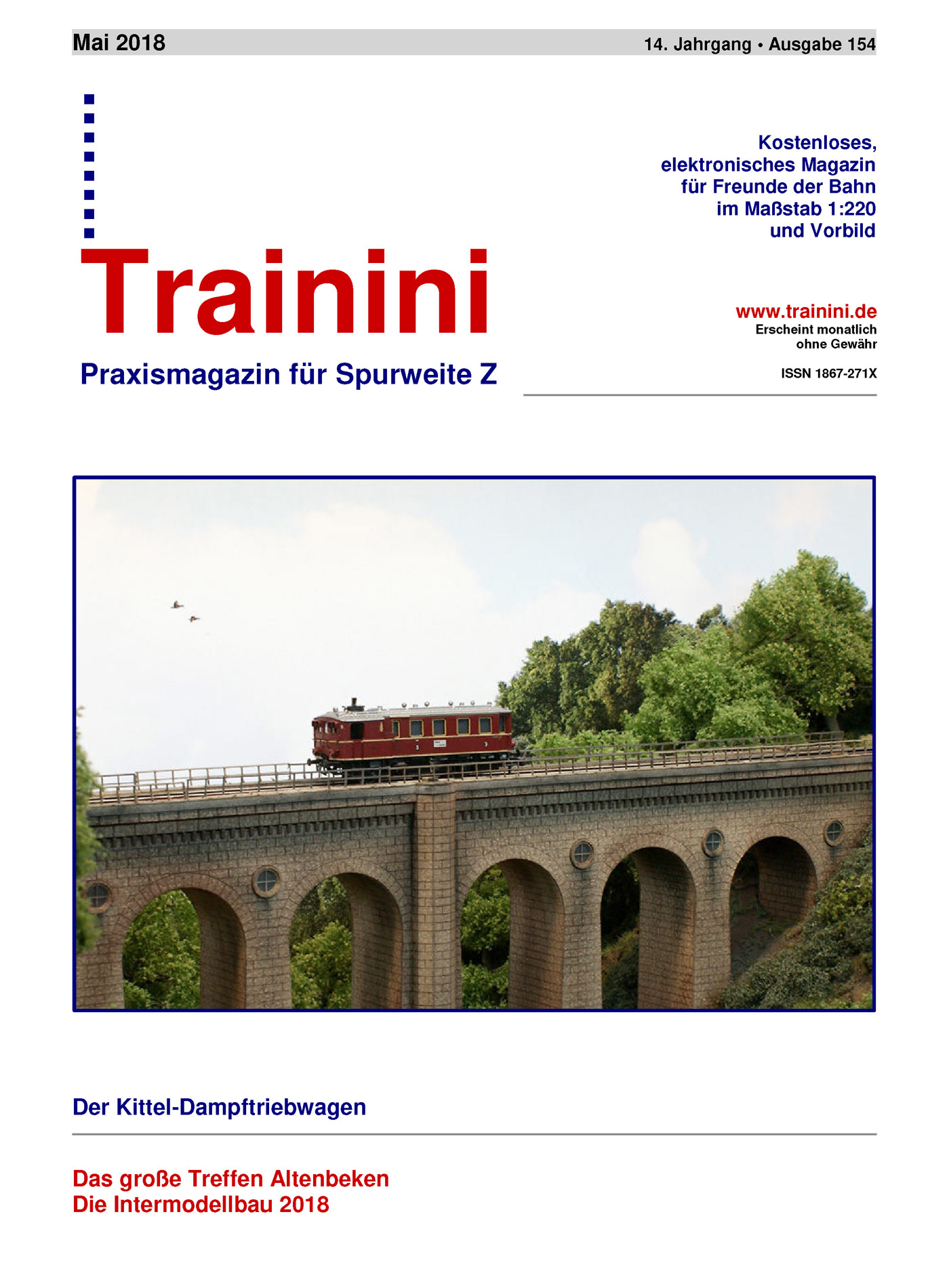 Trainini Ausgabe Mai 2018