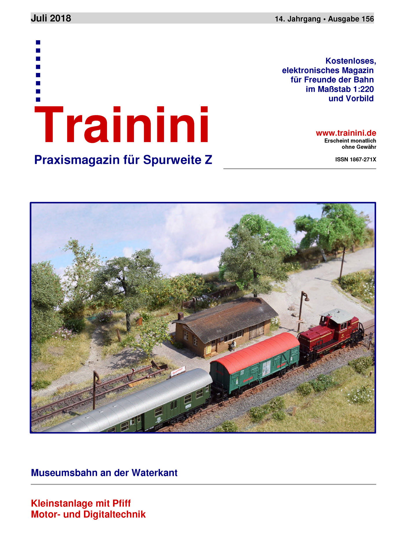 Trainini Ausgabe Juli 2018