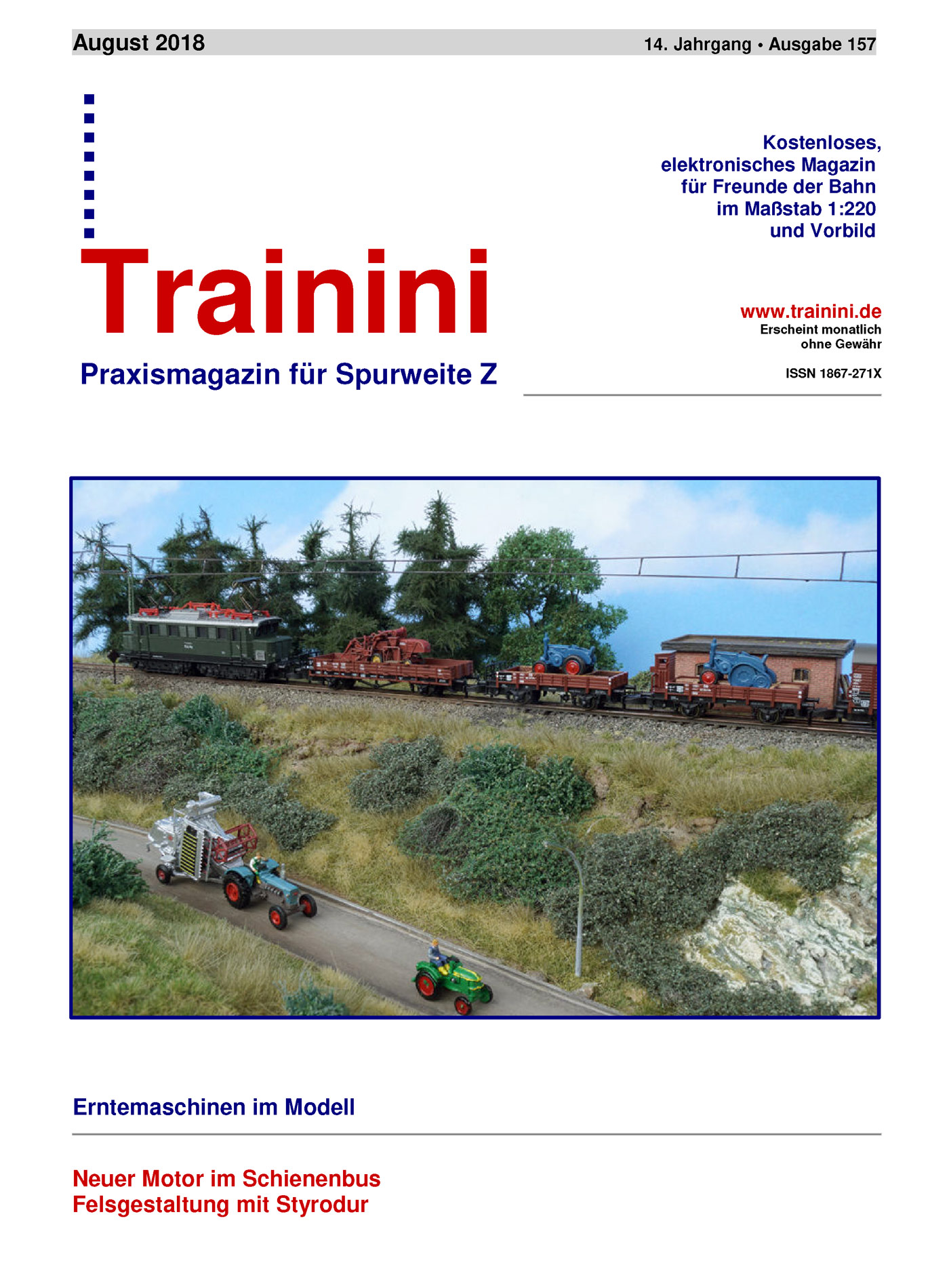 Trainini Ausgabe August 2018