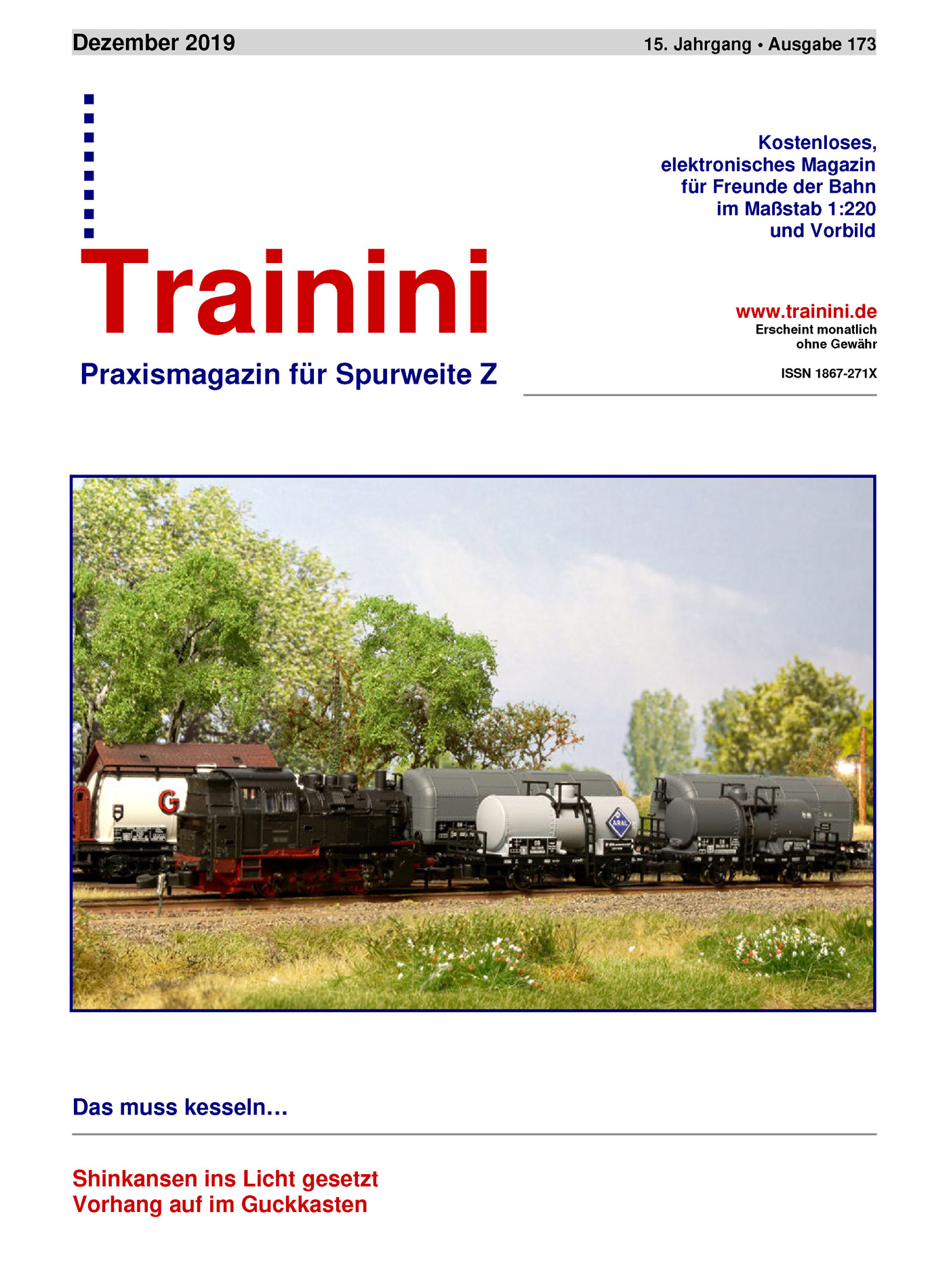Trainini Ausgabe Dezember 2019