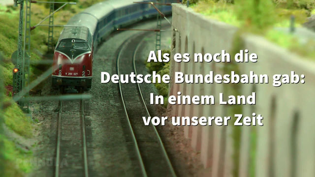 Als es noch die Deutsche Bundesbahn gab: Modelleisenbahnen in einem Land vor unserer Zeit