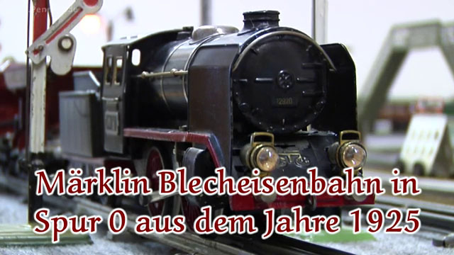 Blecheisenbahn Märklin in Spur 0 bei Ars Tecnica Modellbahn