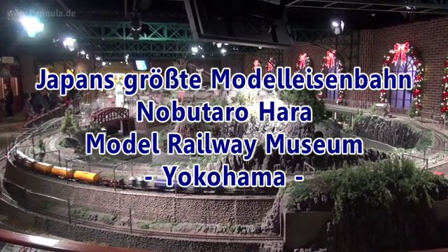 Die größte Modelleisenbahn in Japan ist das Hara Model Railway Museum Yokohama