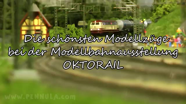 Die schönsten Modellzüge bei der Modellbahnausstellung Oktorail in Spur H0