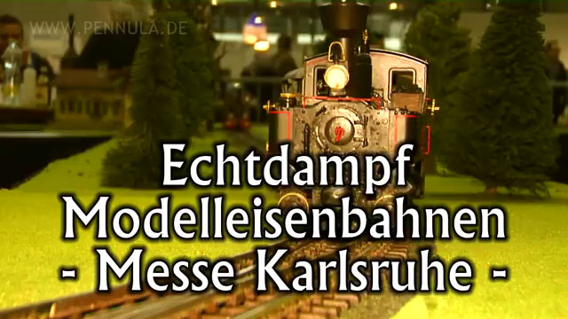 Echtdampf Live Steam Modelleisenbahn in Karlsruhe