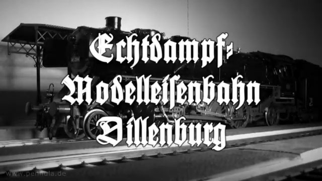 Echtdampf Modelleisenbahn in Dillenburg in Spur 1