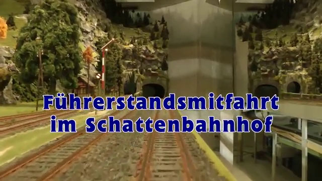 Führerstandsmitfahrt im Schattenbahnhof Spur 1 Modellbahn