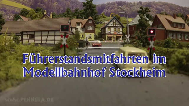 Führerstandsmitfahrt Modellbahnhof Stockheim in Spur H0