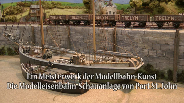 Ein Meisterwerk der Modellbahn-Kunst: Die Modelleisenbahn-Schauanlage von Port St. John