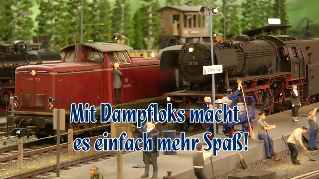 Mit Dampfloks macht es einfach mehr Spaß! Modelleisenbahn der Superlative in Spur 1