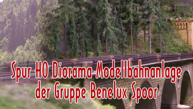 Modellbahn der Modellbau-Gruppe Beneluxspoor Modelspoorbaan