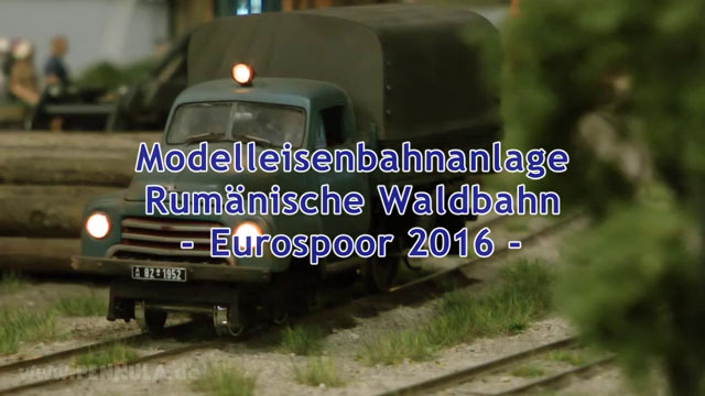 Modellbahn der Rumänischen Wald Eisenbahn von Covasna Comandau von Hans Poscher