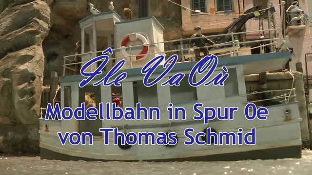 Modellbahn Diorama Île Va 0ú in Spur 0e von Thomas Schmid