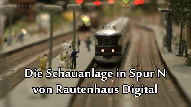 Modellbahn Schauanlage Spur N von Rautenhaus Digital Intermodellbau Dortmund 2015