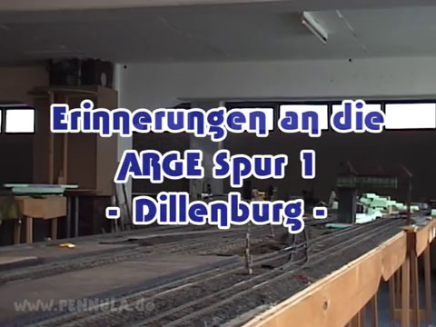 Modellbahn Spur 1 Anlage ARGE Dillenburg in den 1990’er Jahren