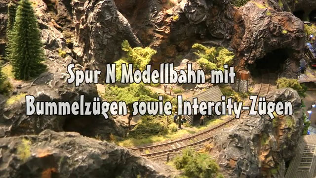 Modellbahn Spur N mit englischen Zügen und Dampfloks: Modelleisenbahn von David und John Riddle
