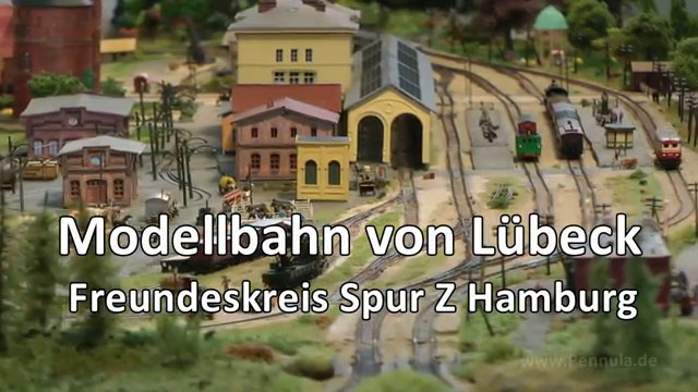 Modellbahn Spur Z von Lübeck auf der Messe Intermodellbau Dortmund 2016