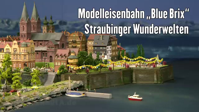 Modelleisenbahn der Bodensee-Region bei den Straubinger Wunderwelten