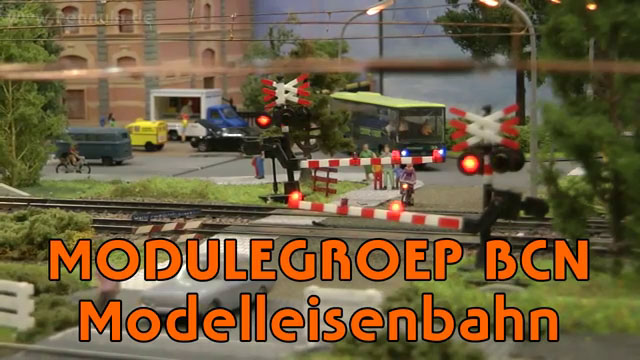 Modelleisenbahn der Modulegroep BCN Modelspoorbaan en Modelbouw