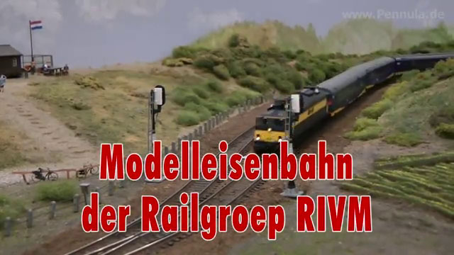 Modelleisenbahn der Railgroup RIVM Modelspoorbaan