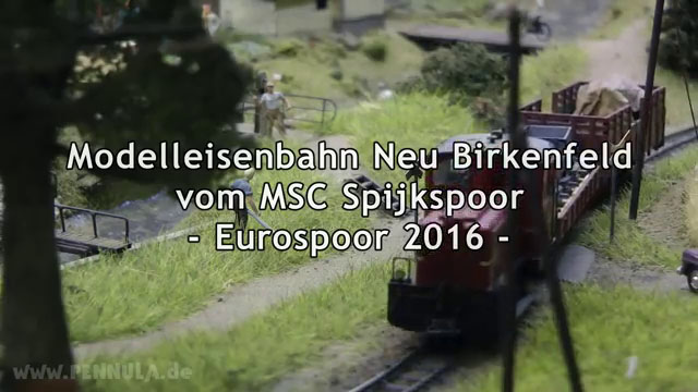Modelleisenbahn H0 Neu Birkenfeld als Epoche III Schmalspur vom MSC Spijkspoor