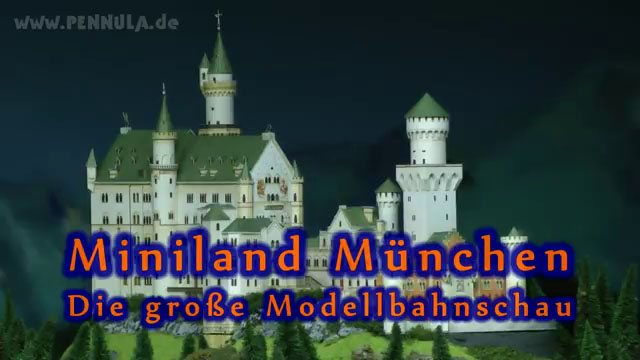 Modelleisenbahn Miniland München Modellbahnschau in Spurgröße H0
