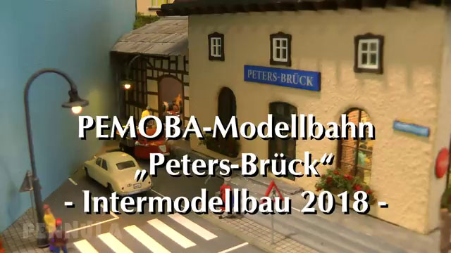 Modelleisenbahn PEMOBA Peters-Brück von Peter van den Wilderberg mit Win-Digipet Steuerung